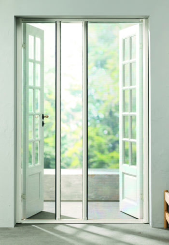 Dobbelt rulledør med insektnet