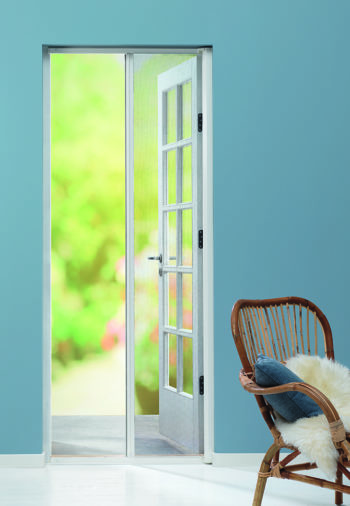 Rulledør med insektnet