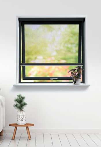 Rulle-insektnet til vindue - Antracitgrå (RAL7016)