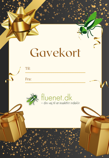 Gavekort til Fluenet.dk - Giv en fluefri hverdag i gave